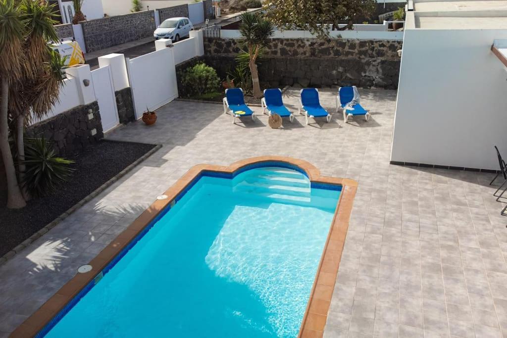 Casa Marlay Spacious, Heated Pool, Bbq & Fast Wi-Fi Only 15 Minutes Walk To Town 普拉亚布兰卡 外观 照片