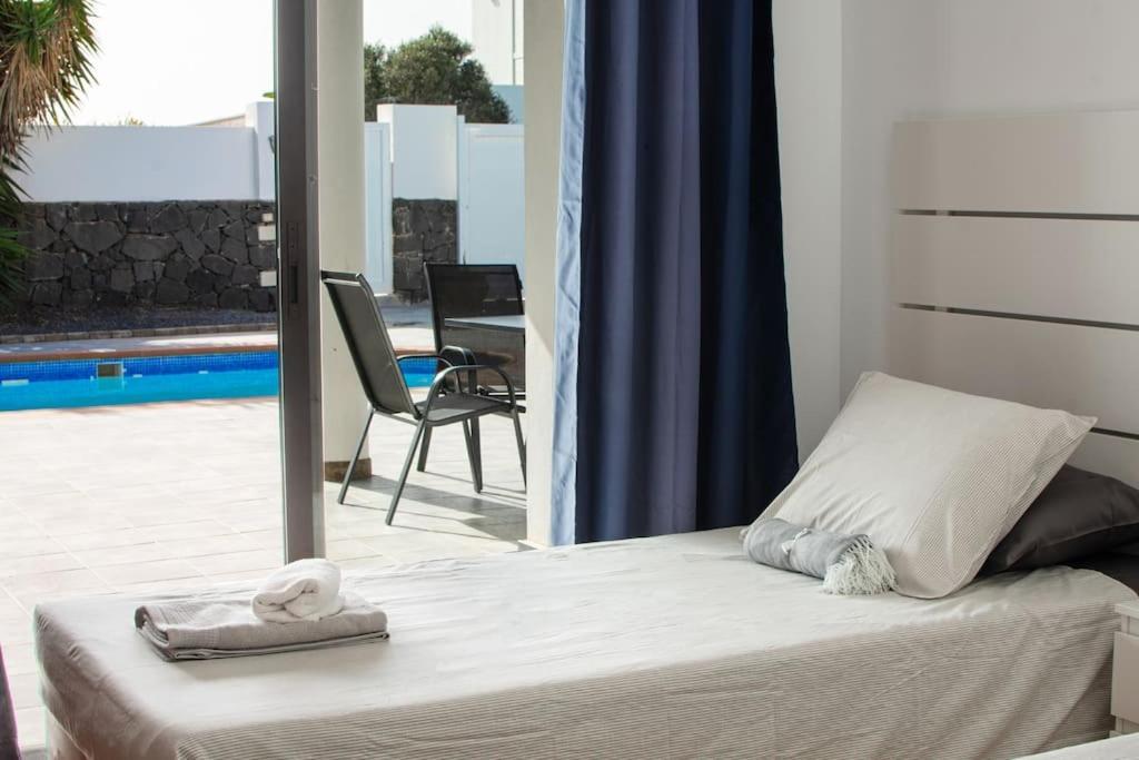 Casa Marlay Spacious, Heated Pool, Bbq & Fast Wi-Fi Only 15 Minutes Walk To Town 普拉亚布兰卡 外观 照片
